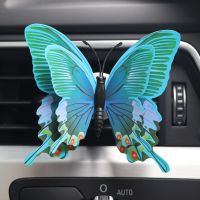 【DT】  hotHungMieh Air Freshener Butterfly Car Perfume Car-styling Natural Smell Air Conditioner Outlet Clip Fragrance Auto Accessories