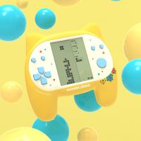 [COD] 4.3-inch large screen retro childrens year handle console whack-a-mole classic nostalgic handheld