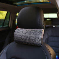 (ร้อน) JDM สไตล์เจ้าสาว RECARO หมอนที่นั่งสนับสนุนพนักพิงศีรษะแข่งผ้าสบายคอส่วนที่เหลือเบาะ Hellaflush 1ชิ้น