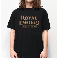 การออกแบบเดิมROYAL ENFIELD เสื้อยืด คอกลม เกรดพรีเมียม มอเตอร์ไซต์ วินเทจ คาเฟ่เรเซอร์ CAFERACER CHOPPER VINTAGE VT004 คลาสสิค