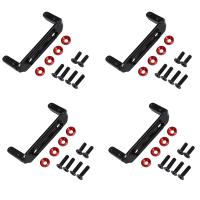 4X Metal Servo Mount Holder Servo Fixed Base for Axial Capra 1.9 UTB AXI03004 1/10 RC Crawler Car Upgrade Parts