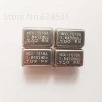 Crystal Oscillator 1.8432M 1.8432MHZ In-line Active Crystal OSC DIP-4 Rectangular Clock Vibration Full Size 5pcs