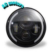 150W 7กลมไฟหน้า LED กับไฟสูงต่ำ15,000 LM สัญญาณไฟไฟเลี้ยว