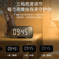 【cw】 Earise Rechargeable Alarm Clock Clock Wireless Bluetooth Speaker Mini Household Outdoor Card Subwoofer Computer Audio 【hot】