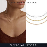 Daniel Wellington Elan Box Chain Necklace - Rose gold / Silver / Gold - Stainless Steel Chain Necklace  - Staple Jewelry - DW official