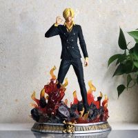 หุ่นอะนิเมะเรื่องวันพีช35ซม. Gk Dream Sanji รูปปั้นมังงะพีวีซีหุ่นแอคชั่นของเล่นสะสมไม่ส่องสว่าง