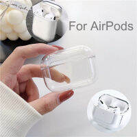 สำหรับ 3 TPU Hard Protector กล่องโปร่งใสสำหรับ Air Pods Pro 21หูฟังไร้สายเคสใส (ไม่รวม )