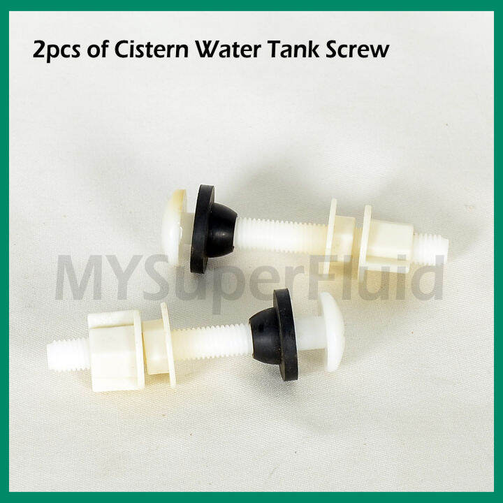 [2pcs] Toilet Cistern Water Tank Screw Set Lazada