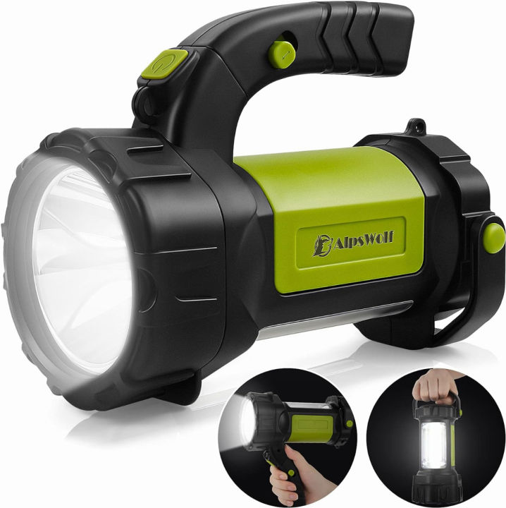 LED Camping Lantern Rechargeable, Consciot Flashlight High Lumens