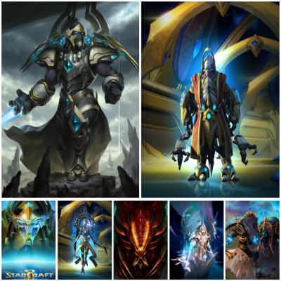 StarCraft II Legacy Void Modern Canvas Poster: เหมาะสำหรับการตกแต่งห้องนอนของครอบครัว,Wall Art &amp; Picture Print-ใหม่