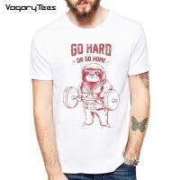 Fashion Sloth/Cat/Frenchie Exercise Hard Design MneS Creative Printed T-Shirt Short Sleeve Male Funny Tops Hipster Tee