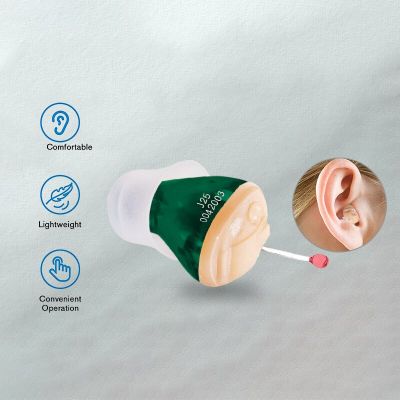 ZZOOI Mini Hearing Aid Audifonos Adjustable Inner Ear Hearing Aids J25 Invisible Hearing Amplifier Ear Sound Amplifier