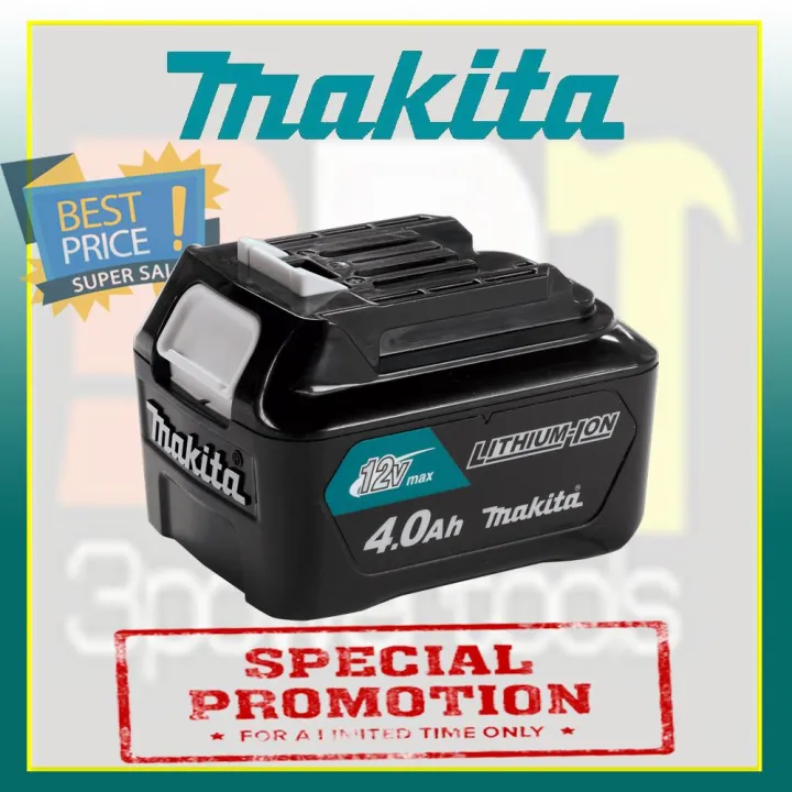 MAKITA แบตเตอรี่ รุ่นBL1041B ขนาด12V Max CXT® Lithium‑Ion 4.0Ah Battery ...