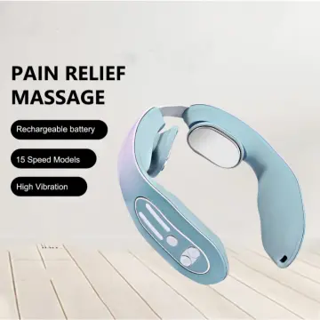 EMS Neck Acupoints Lymphvity Massage Device, Electric Pulse Neck Massager  for Pain Relief, Lymphatic Drainage Machine with 12 Modes : :  Health, Household & Personal Care