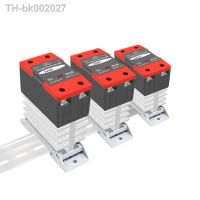 ✟✈ Solid State Relay Din Rail with Radiator SSR 25DA 40DA 60DA DC Control AC Single Phase SSR DA