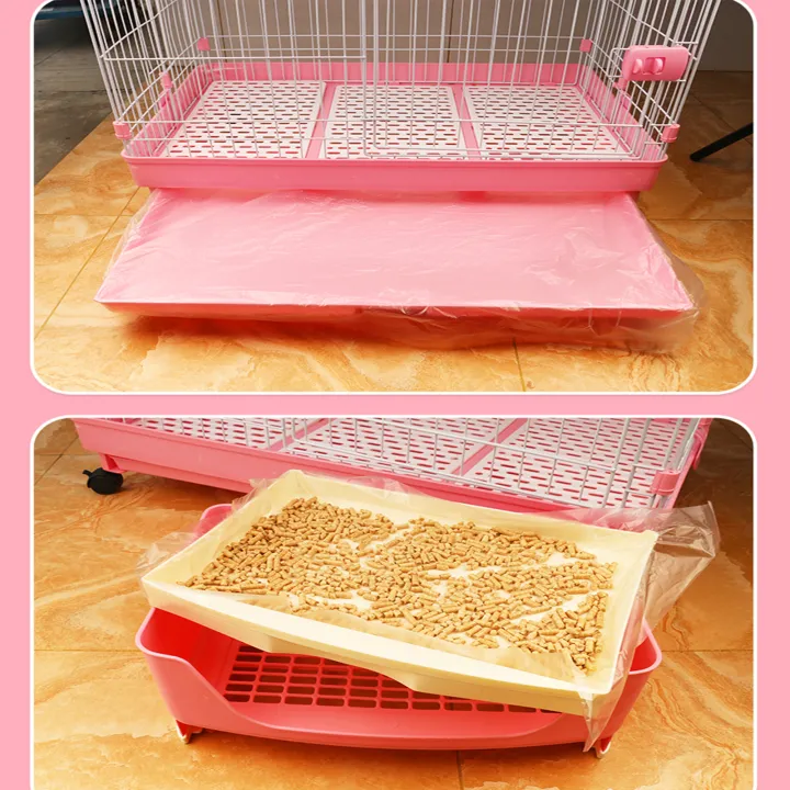 Pnate 50 PCS/Pack Disposable cage Liner, Rabbits Disposable Diaper