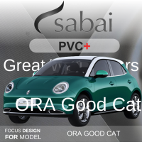 SABAI ผ้าคลุมรถยนต์ GWM ORA GOOD CAT เนื้อผ้า PVC อย่างหนา คุ้มค่า เอนกประสงค์ #ผ้าคลุมสบาย ผ้าคลุมรถ sabai cover ผ้าคลุมรถกะบะ ผ้าคลุมรถยนต์