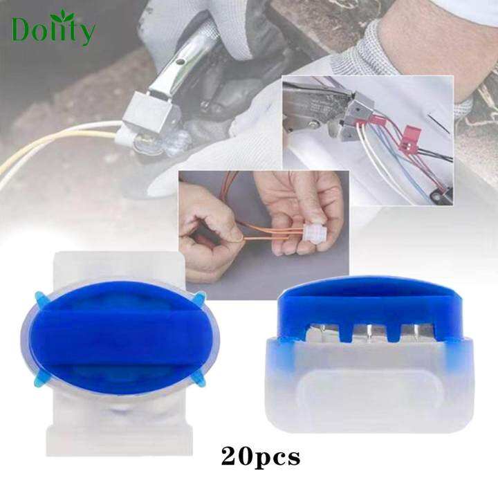 Dolity 10x Electrical IDC 314Box Wire Connectors Flame Retardant for