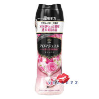 (ขวดสีแดง กุหลาบแดง) P&amp;G Lenor Aroma Jewel 470mL # Rose &amp; Floral กลิ่นกุหลาบ เม็ดน้ำหอม สำหรับซักผ้า ลดกลิ่นอับ ให้ผ้าหอมยาวนาน