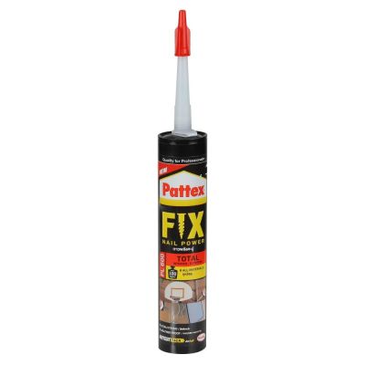 กาวพลังตะปู PATTEX PL600 300 มล. สีน้ำตาล LIQUID NAIL GLUE PATTEX PL600 300ML BROWN