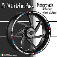 【hot】▽▤№  Motorcycle Hub Sticker 13 14 15 16  inch  Decals Reflective Rim Tape YAMAHA NVX/AEROX155 Forza KYMCO