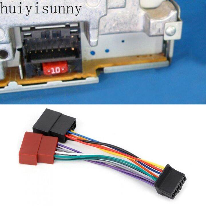 Huiyisunny Radio Cable Harness hop Car Stereo Harness 16pin Port to