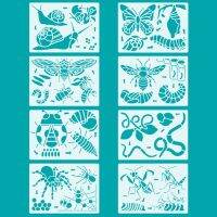 8ชิ้น/ชุด Montessori Joaninha Borboleta Frango Sapo Ciclo De Vilea Reutsável Desenho Modestelo Ncensino Brinquedo Educativo Para Miúdo