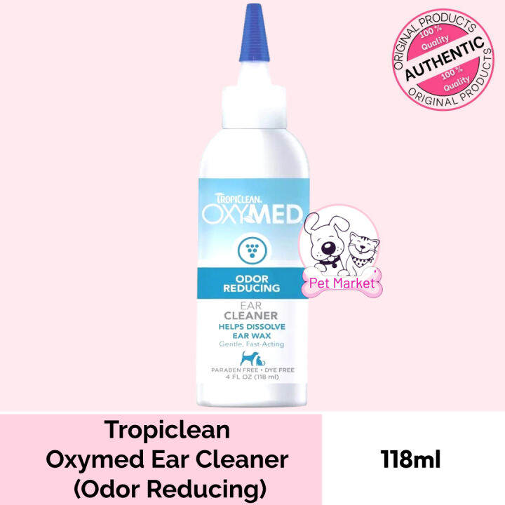 TROPICLEAN OXYMED EAR CLEANER FOR CATS AND DOGS 118ml Lazada PH