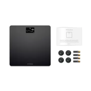 Withings Body Weight & BMI Wi-Fi Smart Scale Black WBS06-BLACK-ALL-INTER -  Best Buy