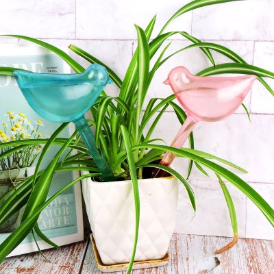 Large Plants Self Watering Globes Bird Shape Garden Watering Bulbs PVC Travel Dripper Irrigation Device Lazy Automatic Waterer Plumbing Valves