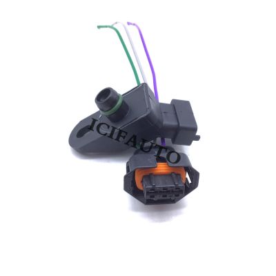 Pressure MAP Sensor Plug Pigtail Connector For BMW 3 5 330D 330XD 525D 530D X5 3.0 E39 E46 E53 0261230046,93171659,13327785354