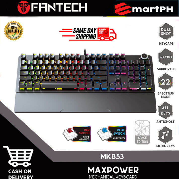 EmartPh Best Buy Fantech MK853 MAXPOWER blue switch red switch