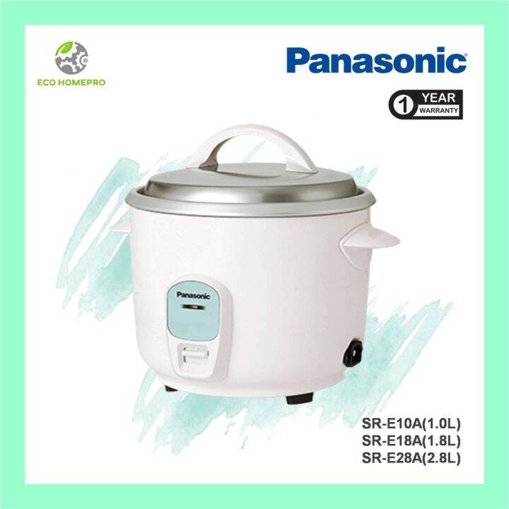 Panasonic 1.0L/1.8L/2.8L Conventional Rice Cooker SRE10A/SRE18A/SR