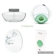 Phụ kiện máy hút sữa Elvie màng chặn, van, phễu