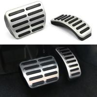 ✙☋◈ Stainless steel Car Pedal For Cover For Audi For VW Polo A3 6N 9N 6R jet MK4 Seat Ibiza 6 K / 6L / 6J / Seat Leon For Skoda