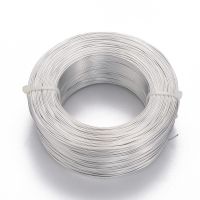 500g Aluminum Wire Flexible Craft Wire for Beading Jewelry Doll Craft Making Silver 18 Gauge 1.0mm