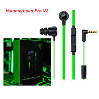 Pro หูฟังอินเอียร์แบบมีสายสำหรับ Razer Hammerhead Pro V2,หูฟัง In-Ear พร้อมไมค์หูฟังเล่นเกมหูฟังควบคุมระดับเสียง3.5 V2มม.