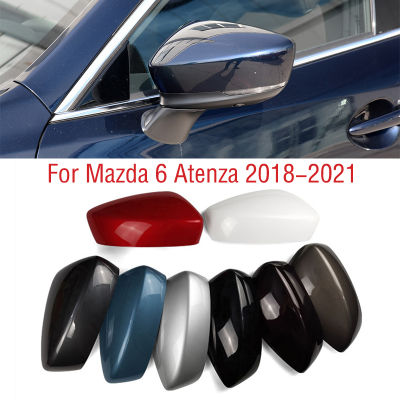 สำหรับมาสด้า6 A Tenza 2018 2019 2020 2021รถปีกประตูกระจกมองข้างหมวกเชลล์บ้านนอกกระจกมองหลังปกฝา