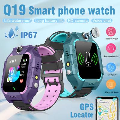 ZZOOI Kids Smart Watch 2/4G Sim Card LBS Tracker SOS Camera Children Mobile Phone Voice Chat Math Game Flashlight Kids Smart Watch Sim