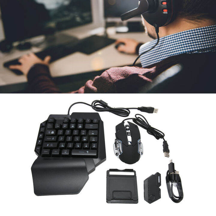 Mechanical Feeling Gaming Keypad Mouse, Gaming Keyboard Mouse Converter