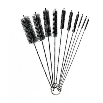 12 Pcs Pipe Brush Hair Brush Round Wire Hair Brush Pipe Cleaner
