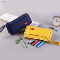 JOKTT เครื่องเขียนแบบพกพาสำหรับเด็กอุปกรณ์เครื่องเขียนสำนักงานกระเป๋าใส่ปากกากระเป๋าดินสอกล่องดินสอ Pouch Pensil กล่องดินสอ
