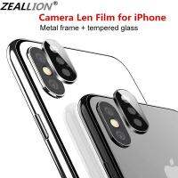 Zeallionป้องกันเลนส์กล้องสำหรับApple iPhone X Xs Maxโลหะที่มีกระจกบูรณาการป้องกันรอยขีดข่วน 360 คุ้มครองเต็มรูปแบบด้านหลังกล้องแหวนฟิล์ม