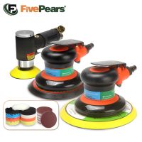 【LZ】☏  FivePears Polishing/Grinding Machine 5MM Eccentric Machine125/150MM Orbital Grinder/SanderSandpaper Polishing Wheels Kit