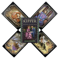 Fin De Siecle Kipper Oracle Cards A 39 Tarot English Visions Divination Edition Fortune Telling Deck Borad เล่นเกม-Sediue