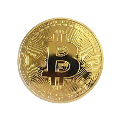 1/2 ชิ้น Bitcoin เหรียญของที่ระลึก Gold Plated สะสมของขวัญบิต Ethereum Litecoin Art Collection ทางกายภาพเหรียญที่ระลึก-kdddd