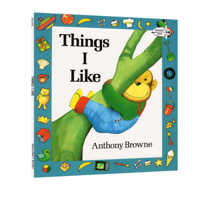 original-english-things-i-like-everything-i-like-anthony-browne-anthony-brown-imagination-picture-book-childrens-enlightenment-cognitive-interesting-childrens-book