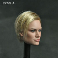 Fans Collection MC002 16หญิง Action Figure ตุ๊กตาหัว Brie Larson หญิงหัว Sculpt ยาว Golen ผมสำหรับ12นิ้ว Body