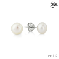 Hoa tai ngọc trai trắng 5 li thương hiệu Opal OPAL thumbnail
