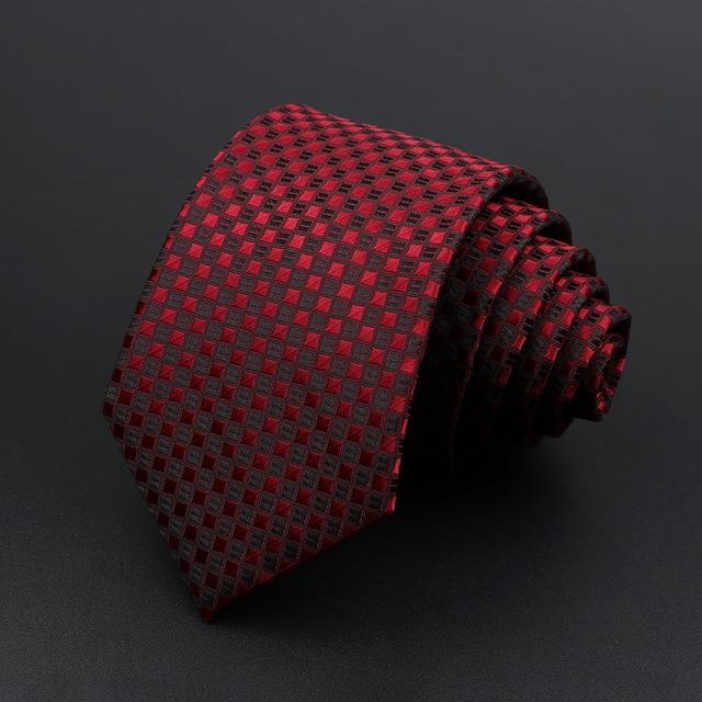 tie-for-men-jacquard-striped-plaid-paisley-blue-red-necktie-polyester-male-narrow-tie-skinny-tuxedo-suit-shirt-accessory-gift